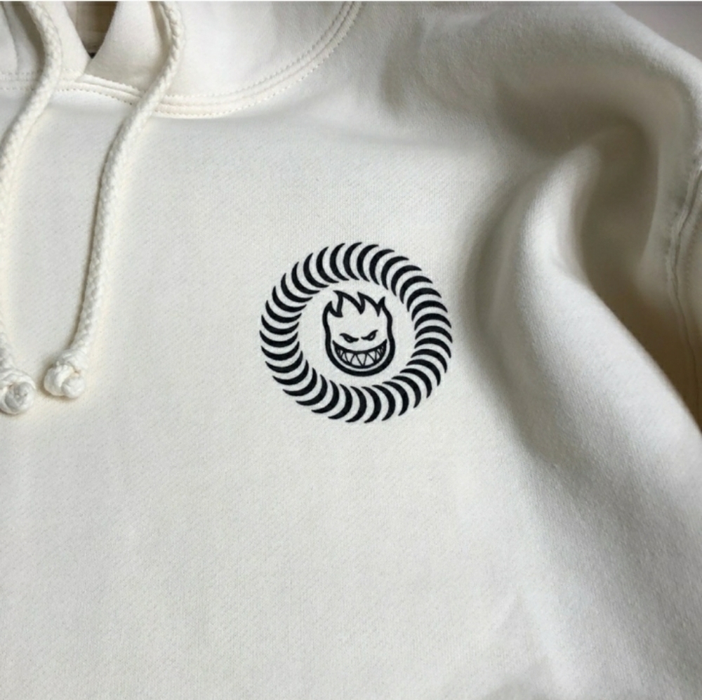 NWT! Spitfire 'The End' Swirl Sleeve Hoodie - Picture 5 of 10